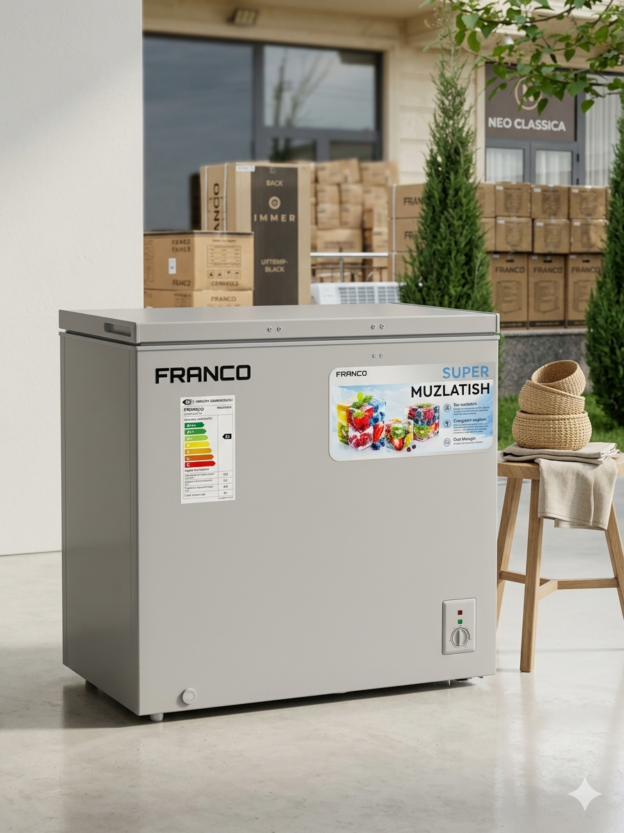 МОРОЗИЛЬКА FRANCO Cfr252-G